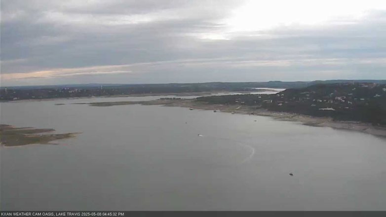 Lake Travis webcam, May 8, 2025 4:45 PM CT