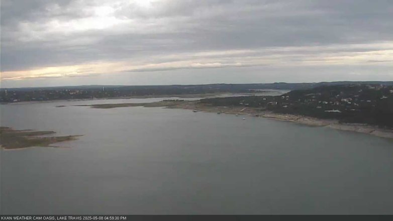 Lake Travis webcam, May 8, 2025 5:00 PM CT