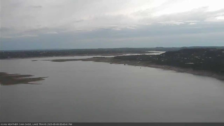 Lake Travis webcam, May 8, 2025 5:45 PM CT