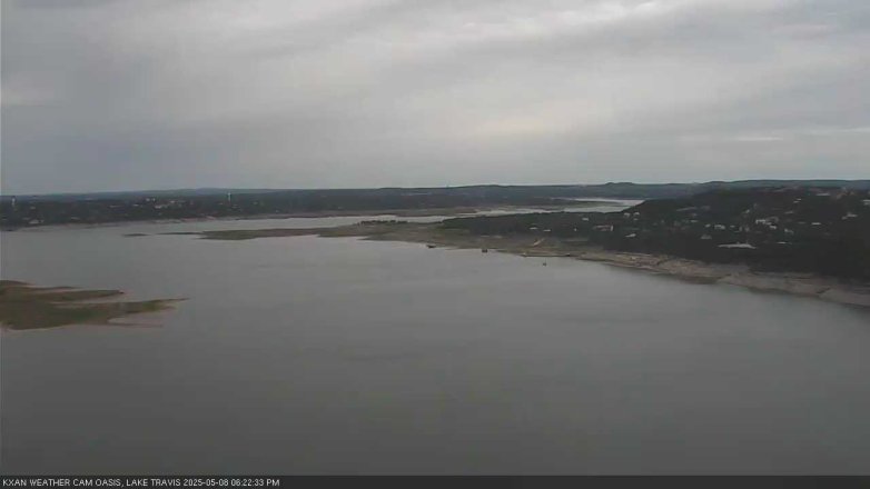 Lake Travis webcam, May 8, 2025 6:25 PM CT