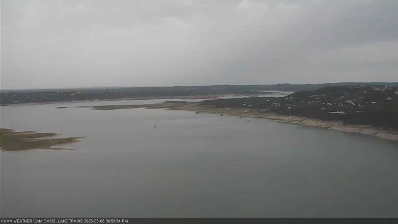 Lake Travis webcam, May 8, 2025 7:00 PM CT