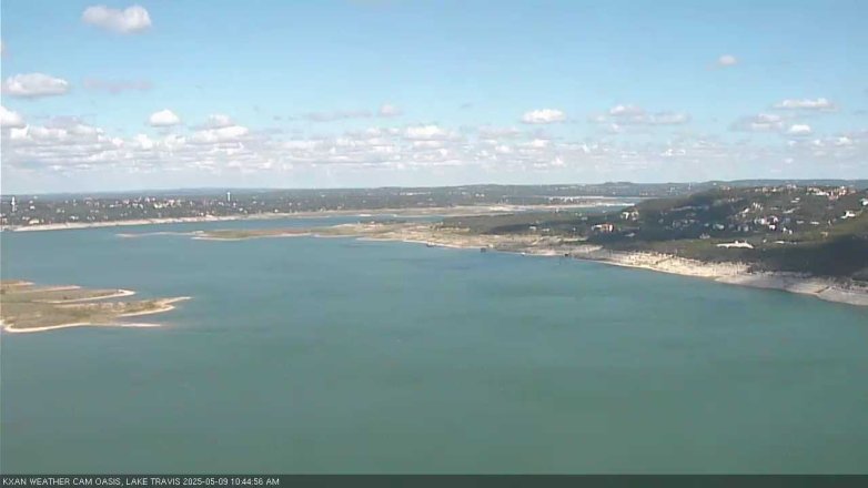 Lake Travis webcam, May 9, 2025 10:45 AM CT