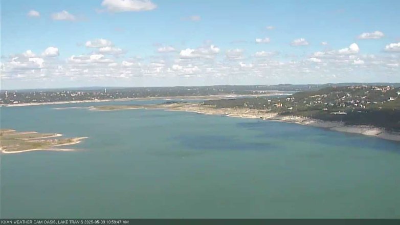 Lake Travis webcam, May 9, 2025 11:00 AM CT