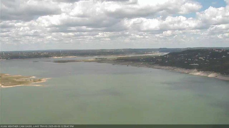 Lake Travis webcam, May 9, 2025 1:00 PM CT