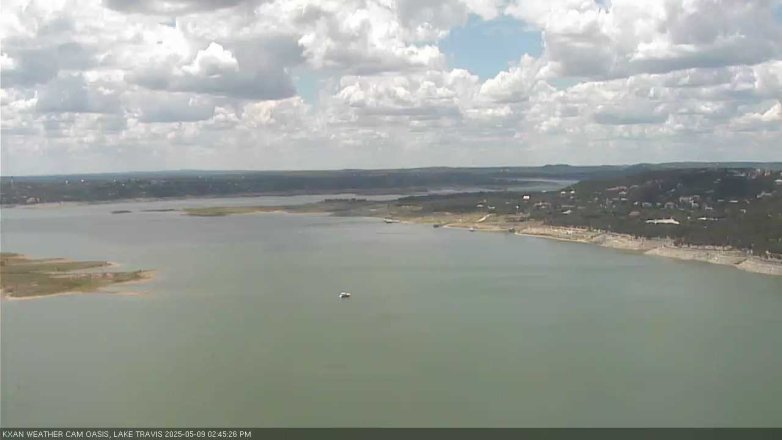 Lake Travis webcam, May 9, 2025 2:45 PM CT