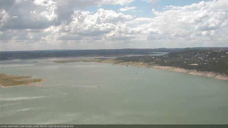 Lake Travis webcam, May 9, 2025 4:00 PM CT