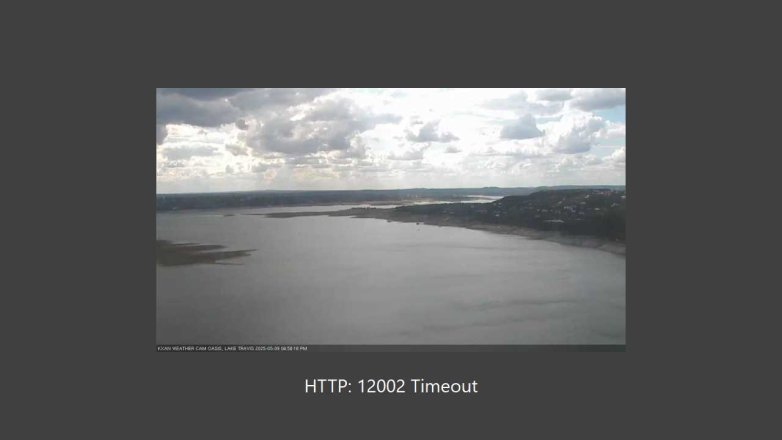 Lake Travis webcam, May 9, 2025 5:00 PM CT