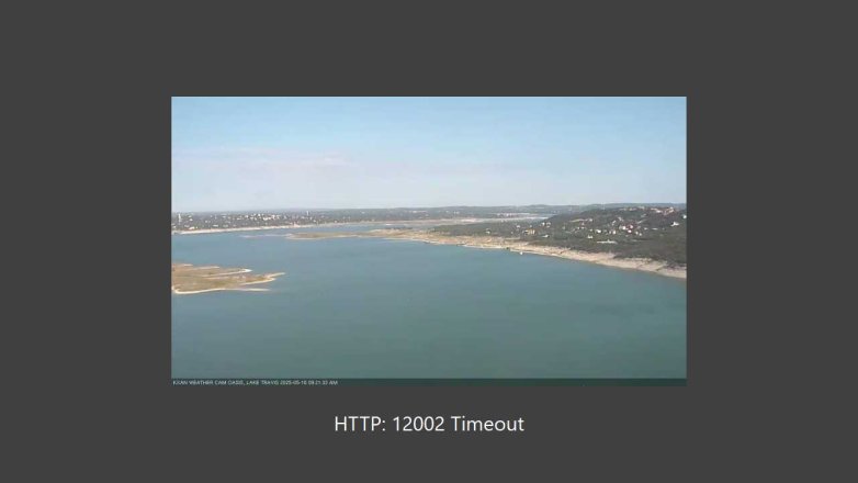 Lake Travis webcam, May 10, 2025 9:25 AM CT