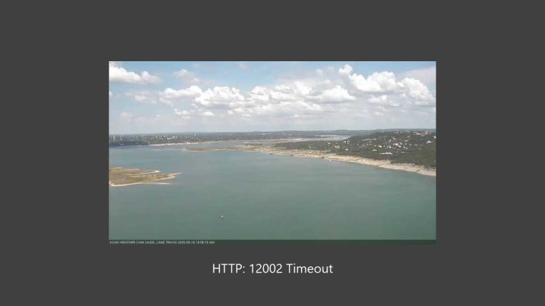 Lake Travis webcam, May 10, 2025 11:00 AM CT