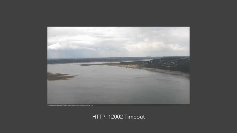 Lake Travis webcam, May 10, 2025 1:25 PM CT