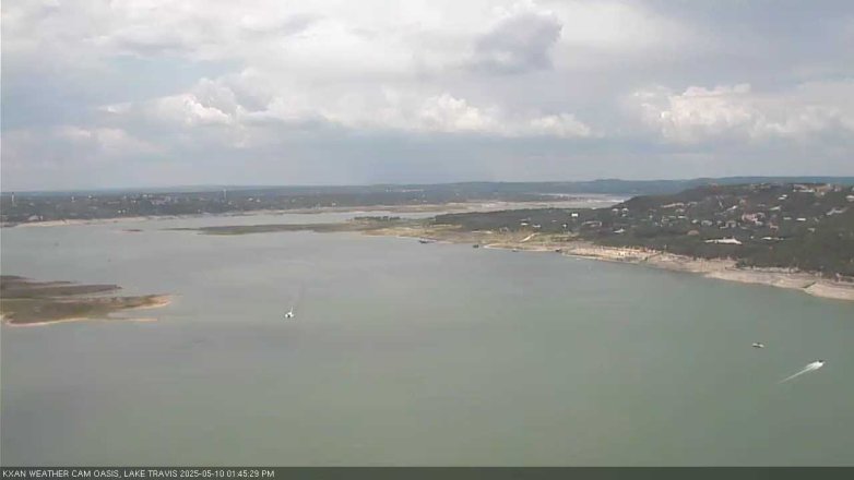 Lake Travis webcam, May 10, 2025 1:45 PM CT