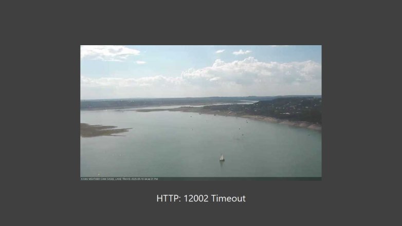 Lake Travis webcam, May 10, 2025 4:45 PM CT
