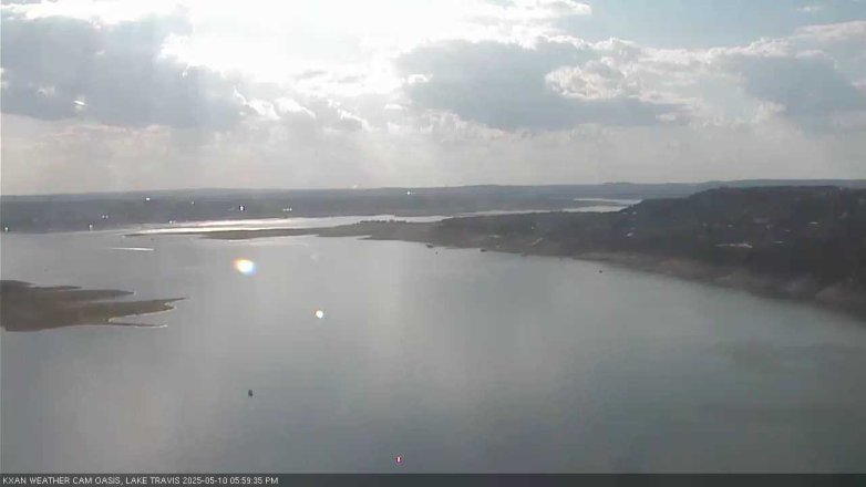 Lake Travis webcam, May 10, 2025 6:00 PM CT