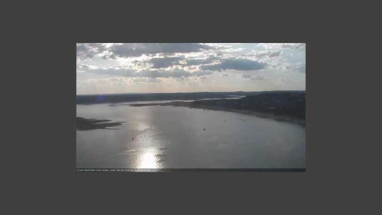 Lake Travis webcam, May 10, 2025 6:45 PM CT
