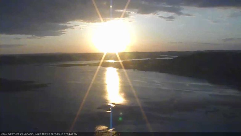 Lake Travis webcam, May 10, 2025 8:00 PM CT