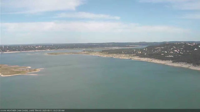 Lake Travis webcam, May 11, 2025 10:25 AM CT