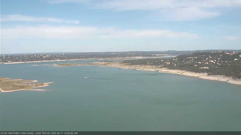 Lake Travis webcam, May 11, 2025 10:45 AM CT