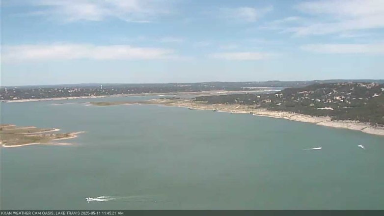 Lake Travis webcam, May 11, 2025 11:45 AM CT