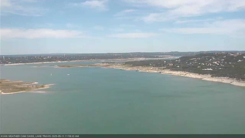 Lake Travis webcam, May 11, 2025 12:00 PM CT