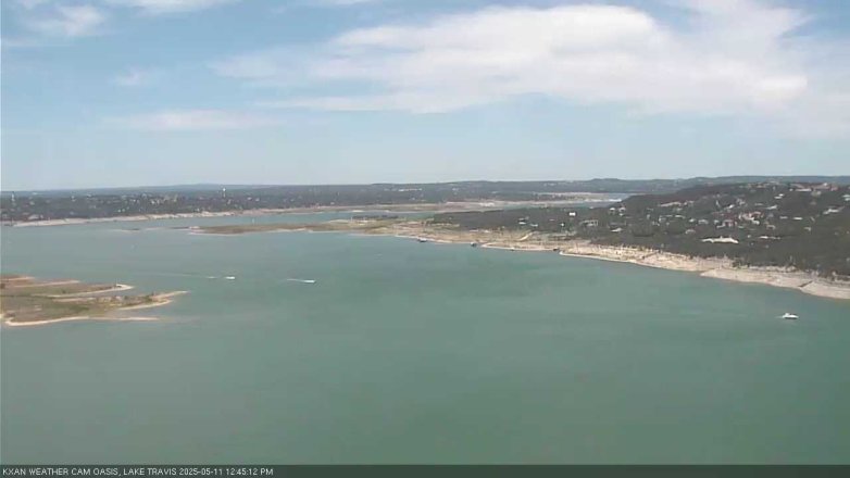 Lake Travis webcam, May 11, 2025 12:45 PM CT