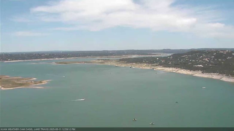 Lake Travis webcam, May 11, 2025 1:00 PM CT
