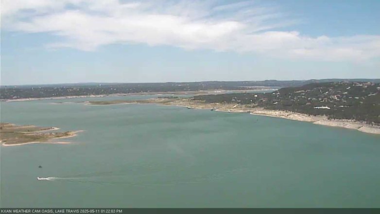 Lake Travis webcam, May 11, 2025 1:25 PM CT