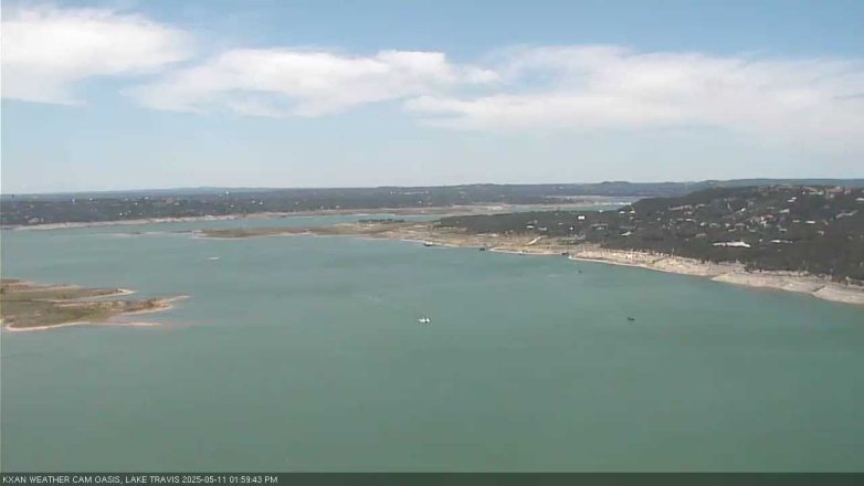 Lake Travis webcam, May 11, 2025 2:00 PM CT
