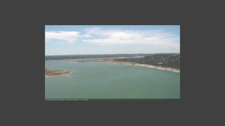 Lake Travis webcam, May 11, 2025 2:25 PM CT