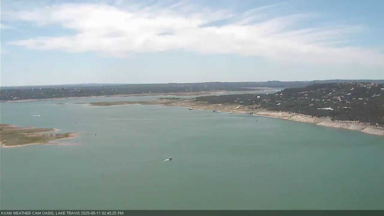 Lake Travis webcam, May 11, 2025 2:45 PM CT