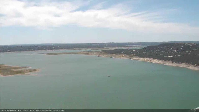 Lake Travis webcam, May 11, 2025 3:00 PM CT