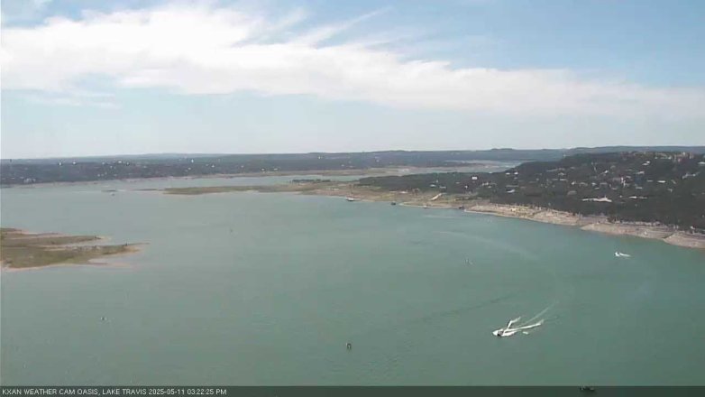 Lake Travis webcam, May 11, 2025 3:25 PM CT