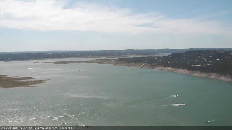 Lake Travis webcam, May 11, 2025 4:25 PM CT