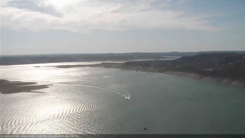 Lake Travis webcam, May 11, 2025 5:25 PM CT