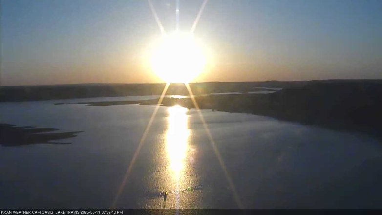 Lake Travis webcam, May 11, 2025 8:00 PM CT