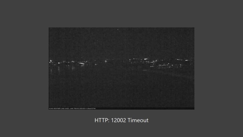 Lake Travis webcam, May 11, 2025 9:45 PM CT