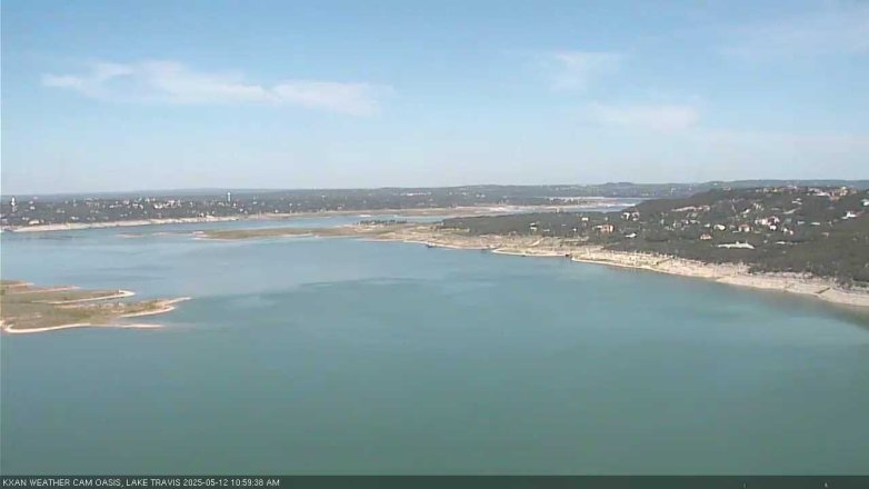 Lake Travis webcam, May 12, 2025 11:00 AM CT