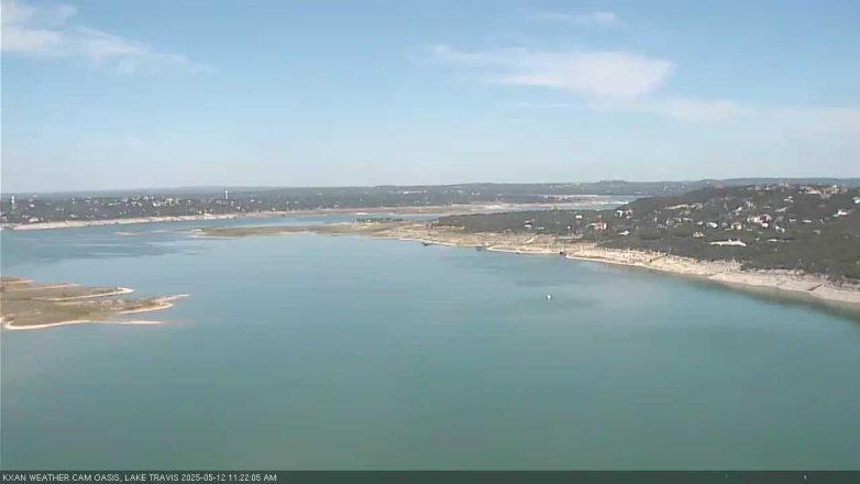 Lake Travis webcam, May 12, 2025 11:25 AM CT