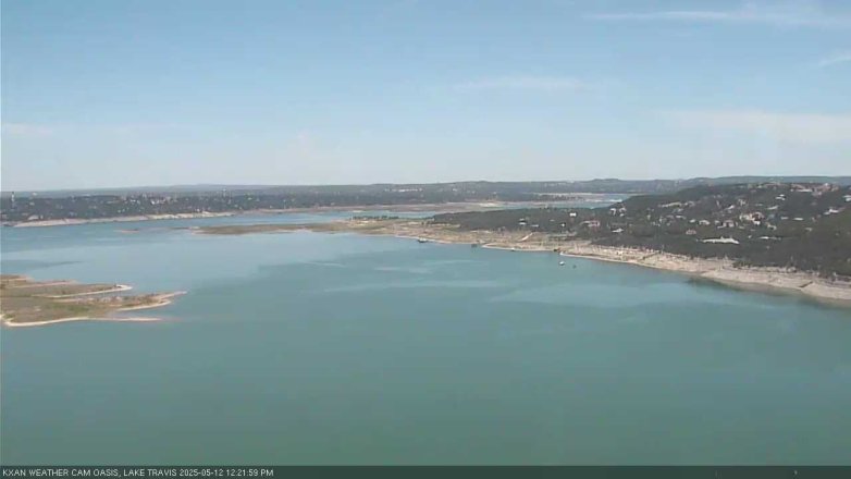 Lake Travis webcam, May 12, 2025 12:25 PM CT