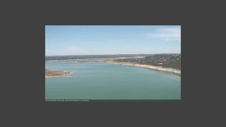 Lake Travis webcam, May 12, 2025 1:00 PM CT
