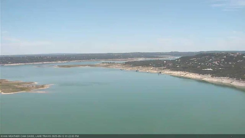 Lake Travis webcam, May 12, 2025 1:25 PM CT