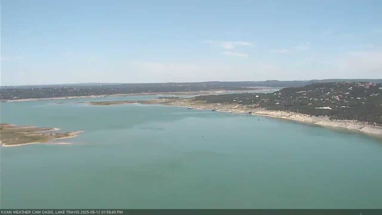 Lake Travis webcam, May 12, 2025 2:00 PM CT