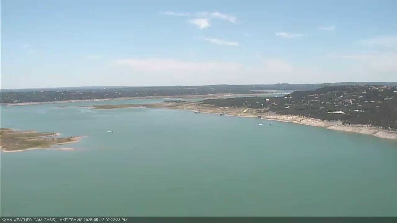 Lake Travis webcam, May 12, 2025 2:25 PM CT