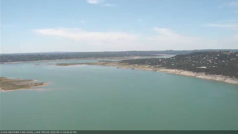 Lake Travis webcam, May 12, 2025 2:45 PM CT