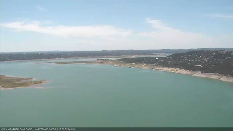 Lake Travis webcam, May 12, 2025 3:00 PM CT