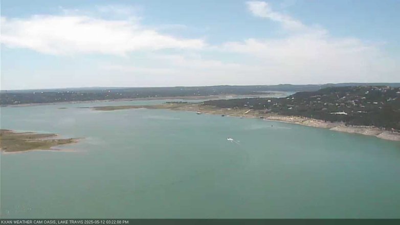 Lake Travis webcam, May 12, 2025 3:25 PM CT
