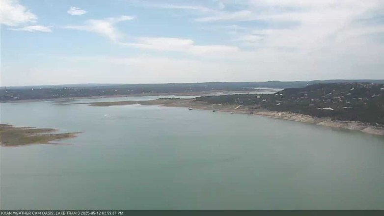 Lake Travis webcam, May 12, 2025 4:00 PM CT