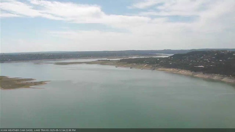 Lake Travis webcam, May 12, 2025 4:25 PM CT