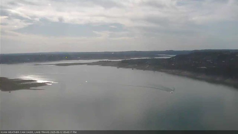 Lake Travis webcam, May 12, 2025 5:45 PM CT