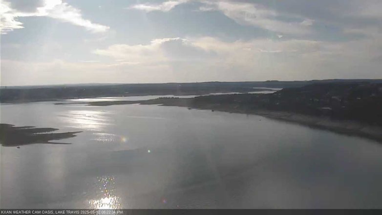 Lake Travis webcam, May 12, 2025 6:25 PM CT