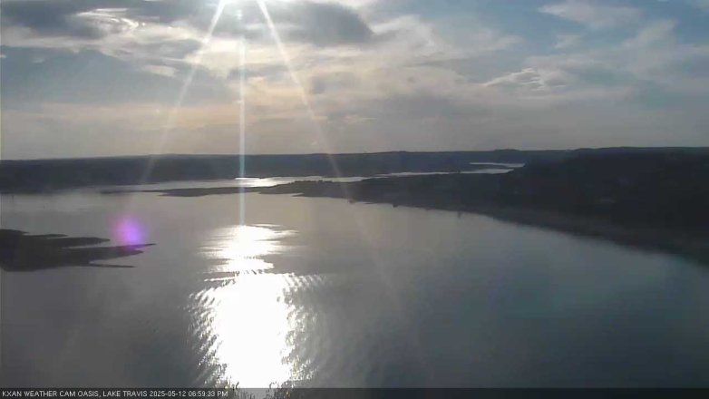 Lake Travis webcam, May 12, 2025 7:00 PM CT
